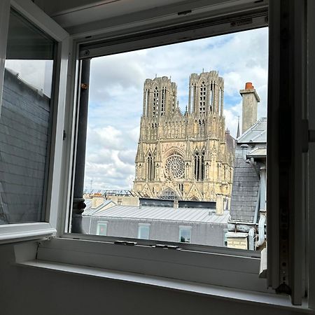 Appartement Faro, Vue Sur La Cathedrale à Reims Extérieur photo